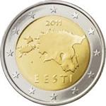 Estland 2 Euro 2011 Normaal