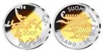 Finland 5 Euro 2007 90 Jaar Onafhankelijkheid