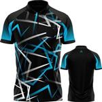 Arraz Flare Shirt Black-Blue