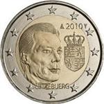 Luxemburg 2 Euro 2010 Wapen van Henri