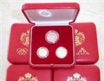 Monaco 1 cent en 2 cent en 5 cent 2005 Proof