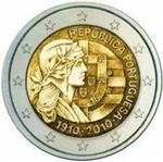 Portugal 2 Euro 2010 -100 jaar Portugal-