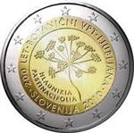 Slovenië 2 Euro 2010 Botanische Tuin Ljubljana