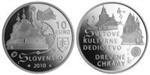 Slowakije 10 Euro 2010 Houten Kerken