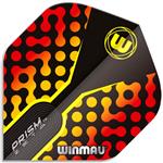 Winmau Prism Zeta Flight Zwart-Geel