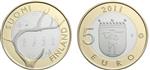 Finland 5 Euro 2011 Lapland