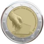 Malta 2 Euro 2011 Kiesrecht 1849