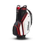 Titleist Lightweight Cart Bag - Black/White/Red -