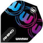 Winmau Rhino Logo Flights Blue 1