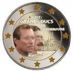 Luxemburg 2 Euro 2012 Wilhelm IV Gekleurd