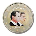 Luxemburg 2 Euro 2006 Guillaume Gekleurd