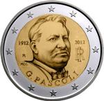 Italië 2 Euro 2012 Pascoli