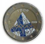 Finland 2 Euro 2009 Parlement Gekleurd