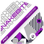 Hardcore Snakebite Stack White & Purple Flights