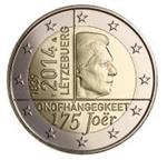 Luxemburg 2 Euro 2014 -175 jaar Luxemburg-