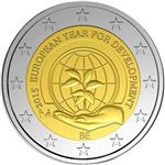 België 2 Euro 2015 EU Jaar van de Ontwikkeling