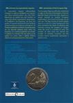 Griekenland 2 Euro 2015 30 Jaar Europese vlag Coincard