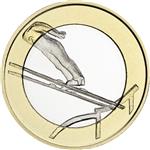 Finland 5 Euro 2016 Skispringen