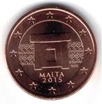 Malta 5 Cent 2015 UNC
