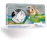 Nederland 5 Euro 2016 Waddenvijfje UNC in Coincard