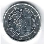 Finland 2 Euro 2016 Georg Henrik von Wright Verzilverd