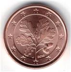 Duitsland 1 Cent 2016 J = Hamburg