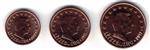 Luxemburg 1 Cent + 2 Cent + 5 Cent 2017