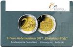 Duitsland 2 Euro 2017 Coincard Rheinland Pfalz Berlijn A