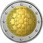 Frankrijk 2 Euro 2018 Korenbloem