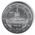 Duitsland 2 Euro 2018 Berlijn Charlottenburg Verzilverd