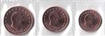 Luxemburg 1 + 2 + 5 cent 2019