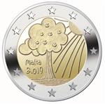 Malta 2 Euro 2019 Natuur en Omgeving