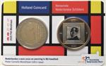 Nederland 2 Euro 2020 Coincard Nr. 2 Mondriaan