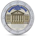 Estland 2 Euro 2019 Universiteit van Tartu Gekleurd