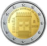 Spanje 2 Euro 2020 Mudejar Architectuur van Aragon