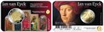 België 2 Euro 2020 Jan van Eyck Coincard Frans