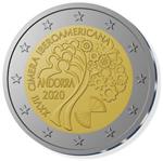 Andorra 2 Euro 2020 '27e Ibero-Amerikaanse Topconferentie' UNC