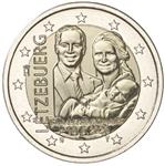 Luxemburg 2 Euro 2020 Prins Charles Reliëf Variant