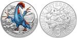 Oostenrijk 3 Euro 2021 Therizinosaurus