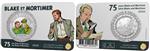 België 5 Euro 2021 Blake en Mortimer Coincard Gekleurd