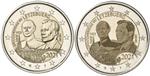 Luxemburg 2 Euro 2021 Groothertog Jean Foto + Reliëf Variant