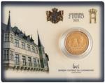Luxemburg 2 Euro 2021 '40 Jaar Huwelijk Henri' Coincard
