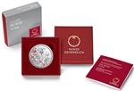 Oostenrijk 10 Euro 2021 'de Roos' Proof Gekleurd