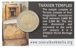 Malta 2 Euro 2021 Tarxien Tempels Coincard met Muntteken