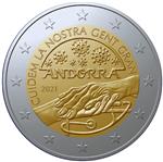 Andorra 2 Euro 2021 'COVID-19 - Ouderenzorg' UNC
