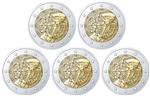Duitsland 2 Euro 2022 'Erasmus' Serie van 5