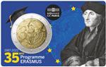 Frankrijk 2 Euro 2022 'Erasmus' Coincard