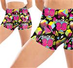 Disco 70S Korte Broek Dames