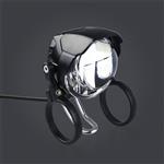Elektrische Fiets Licht 3W Waterdichte Koplamp 60 lux - Met Claxon