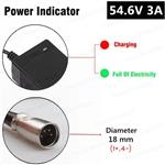 48 Volt - 3A Lithium Batterij Oplader